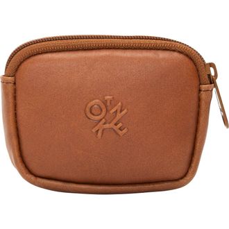 Giorgio Martello Milano Leather Coin Purse in Brown at Nordstrom