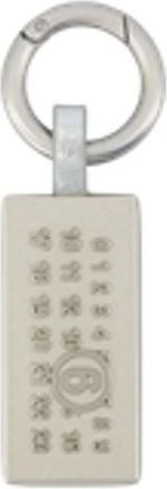 Maison Margiela Numeriek Kunstwerk Sleutelhanger - unisex - Accessoires - Grijs - Maat: ONE Size