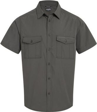 Craghoppers Kiwi Ii Short-sleeved Shirt in Cedar at Nordstrom, Size Xxx-Large