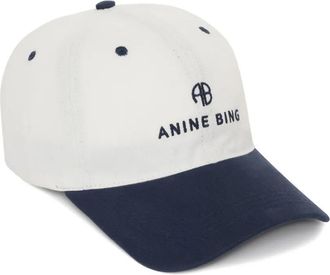 Anine Bing Jeremy baseball cap - women - Cotton - One Size - White