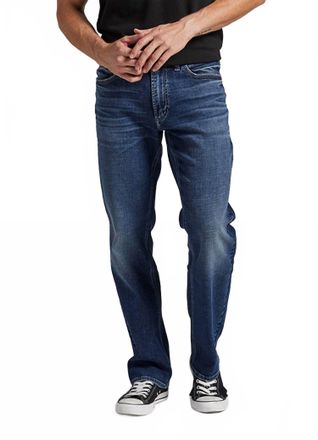 Silver Jeans Co Grayson Jeans In Dark Indigo Wash