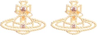 Vivienne Westwood Accessoires, Dames, Geel, ONE Size, Oorbellen met Orb Detail