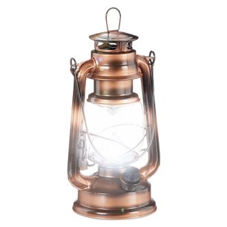Relaxdays Relaxdays - 4 Faroles Led, L&aacute;mpara Vintage Decorativa, A Pilas, Linterna El&eacute;ctrica Retro, Color Cobre