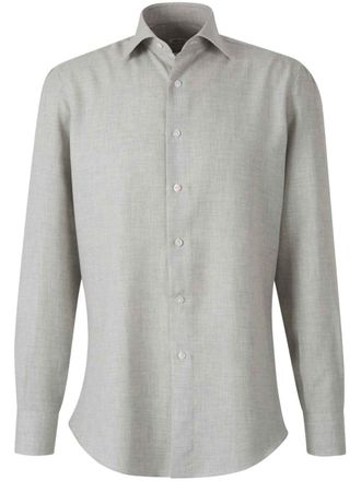 Fray Camicia con colletto alla francese - Grigio