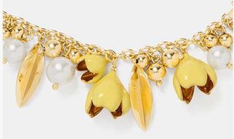 Kate Spade New York Golden Bloom Statement Necklace