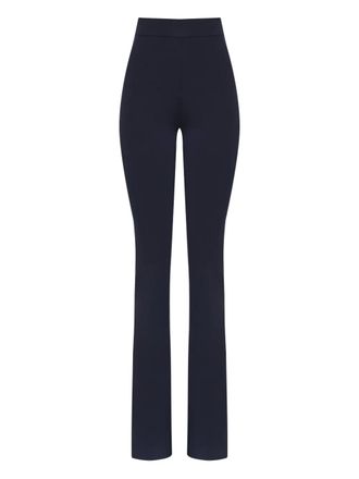 Gloria Coelho high-waisted trousers - Blue