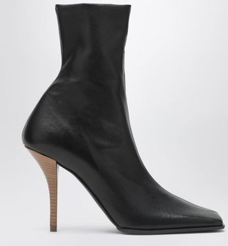Alaia Black Soft Square sock boots