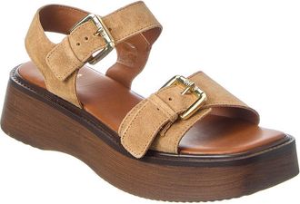 Dune London Luno Suede Platform Sandal