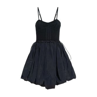 The Attico Dames, Jurken, Zwart, Maat: XS