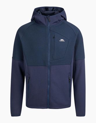 Trespass Mens Trespass Mens Bani Active Full Zip Hoodie - Navy - Size: 36