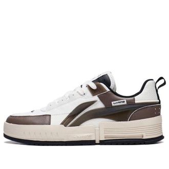 Li-Ning Sportswear Shoes White Brown AGCT135-3