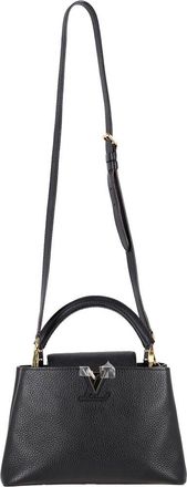 Louis Vuitton Black Leather Capucines Bb (Authentic Pre-Loved)