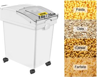 OEM Contenedor Para Almacenar Ingredientes, Dise&ntilde;o A Prueba De Polvo, F&aacute;cil De Transportar, 3 Piezas