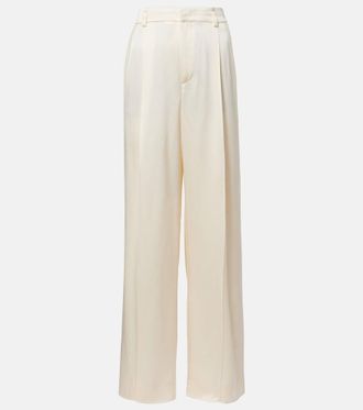 Vince Pantalones anchos de sat&eacute;n