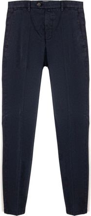 BRIGLIA 1949 Stretch Katoenen Chinos - Heren - Chinos - Blauw - S - Katoen - Broeken