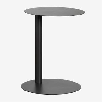 Sklum Sklum - Mesa Auxiliar Redonda &Oslash;40 Cm En Acero Inoxidable Yannik