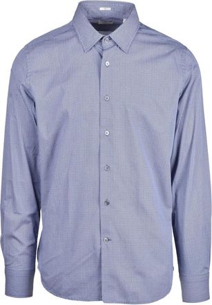 Himon's Casual Overhemden - Heren - Casual Overhemden - Blauw - L - Katoen - Overhemden