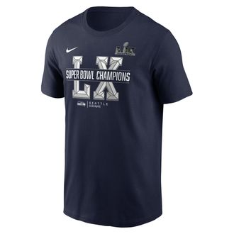 Nike Seattle Seahawks Super Bowl LX Champions Sacrifice Nike Mens NFL T-Shirt in Blue | N19941S78X-AVB