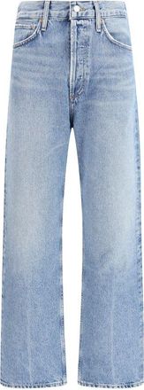 A Gold E Agolde Cotton Straight-Leg Womens Jeans