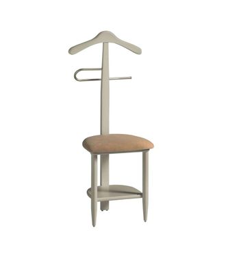 HERDASA Gal&aacute;n 361 Con Asiento En Beige Herrajes Cromado Satinado Lacado Vis&oacute;n, 105 Cm(alto)45 Cm(ancho)41 Cm(largo)