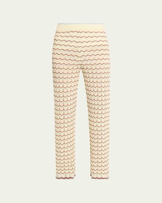 Cara Cara Hunter Crochet Pants