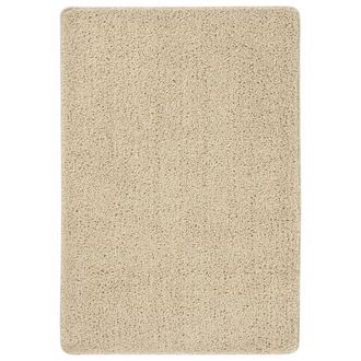 vidaXL Vidaxl - Alfombra Peluda Antideslizante Color Crema 160x230 Cm