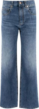 Brunello Cucinelli Donna, Jeans, Blu, S, new