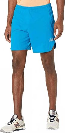 New Balance Q Speed Fuel Short In Wave Blue
