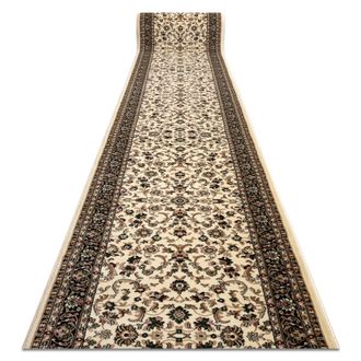 RugsX RugsX Heat-Set Royal Runner in Brown | Size: 100 cm x 360 cm