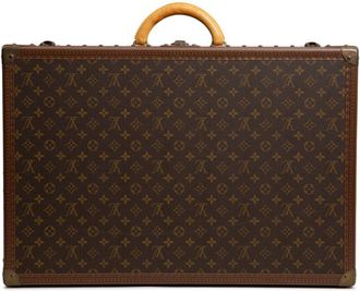 Louis Vuitton Alzer 65 suitcase - unisex - Leather/Canvas - One Size - Brown