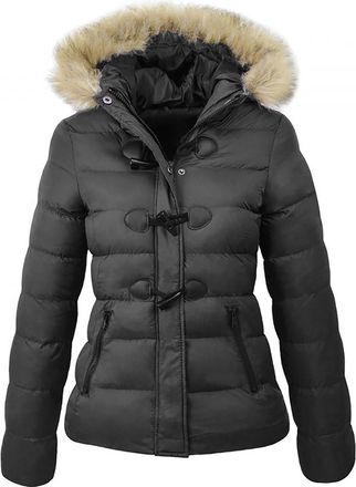 Generic Water Proof Coats for Women UK, Warm Winter Coat with Zip, Ladies Padded Outwear with Zipped Pockets, Winter Jackets for Women UK