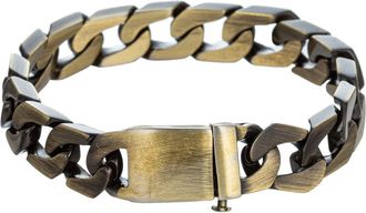 Eyecandy LA Christian Bracelet - Bronze
