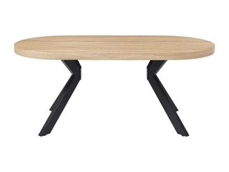 VENTE-UNIQUE.COM Mesa de comedor madera color natural claro