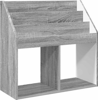 vidaXL Estanter&iacute;a Para Ni&ntilde;os Gris Sonoma 72,5 X 29,5 X 69 Cm Vidaxl