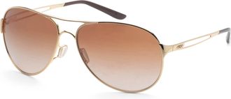 Oakley Womens Caveat 60 mm Gold Sunglasses