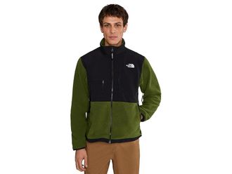 The North Face Retro Denali Jacket Mens Coat Woodland Green/TNF Black : 2XL, Fleece/Polyester