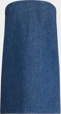 Frame Denim The Strapless Mini Dress