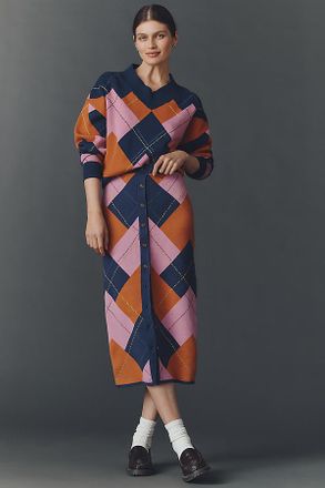 Maeve Arglye Knit Midi Skirt