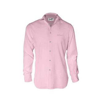 Saint Barth Camicia Chemise - Heren - Casual Overhemden - Roze - S - Katoen - Overhemden