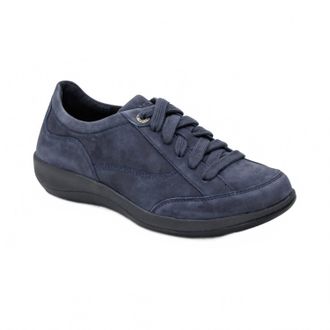 Aetrex Womens Dahlia Sneakers In Navy