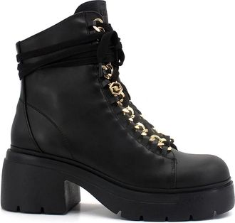 Liu Jo Heeled Boots - Dames - Laarzen met Hak - Zwart - 39 EU - Leer - Schoenen