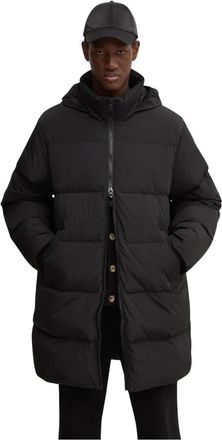 Diesel W-Raveel-Long Puffer Jas - Heren - Parka Jassen - Zwart - L - Jassen