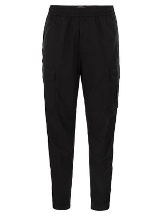 Stone Island Regular Tapered Cargo Trousers With Elasticated Waistband