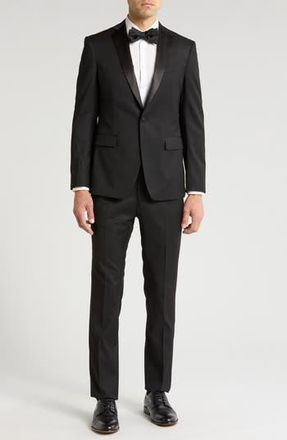 John Varvatos Tuxedo in Black at Nordstrom Rack, Size 48 Regular