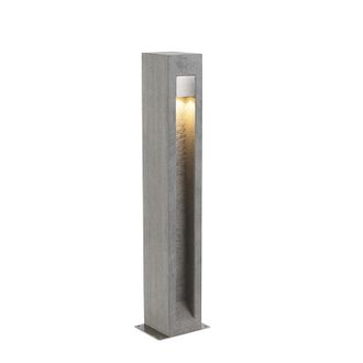QAZQA Qazqa L&aacute;mpara De Pie Moderna Para Exterior Basalto 70 Cm - Sneezy