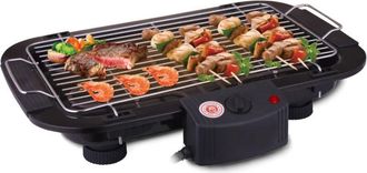 OEM Ardes - Parrilla El&eacute;ctrica Port&aacute;til Sin Humo De 2000 W Para Balc&oacute;n, Interior O Exterior, Color Negro