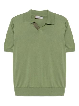 Canali T-shirt in maglia fine - Verde