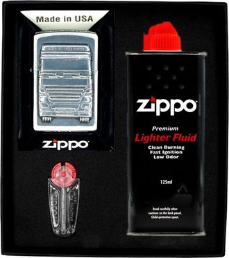 OEM Encendedor Zippo King Of The Road Set De Regalo N.&deg; 1