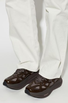 Hoka One One MACH X CAGED Sports Shoes, Mens, Brown