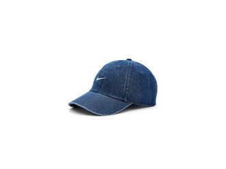 Nike Club Unstructured Denim Cap Baseball Caps College Navy/White : MD/LG, Cotton